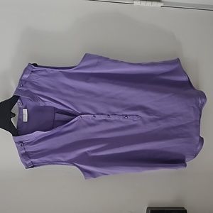 Size large new York and company dress top in purple
